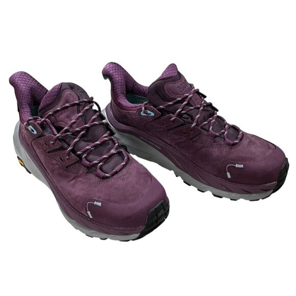Hoka One One Womens Kaha 2 Low GTX Waterproof Hiking Shoes Plum Size 10.5 - Picture 3 of 12